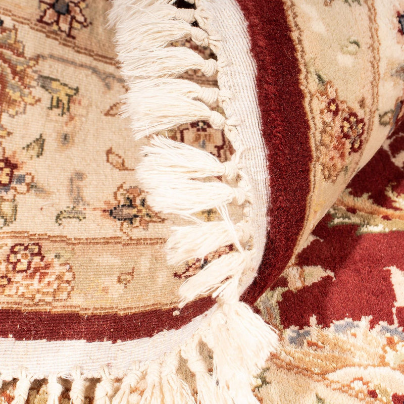 Perser Rug - Tabriz - Royal round  - 204 x 204 cm - dark red