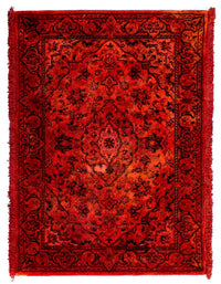 Perser Rug - Keshan - 98 x 70 cm - dark red