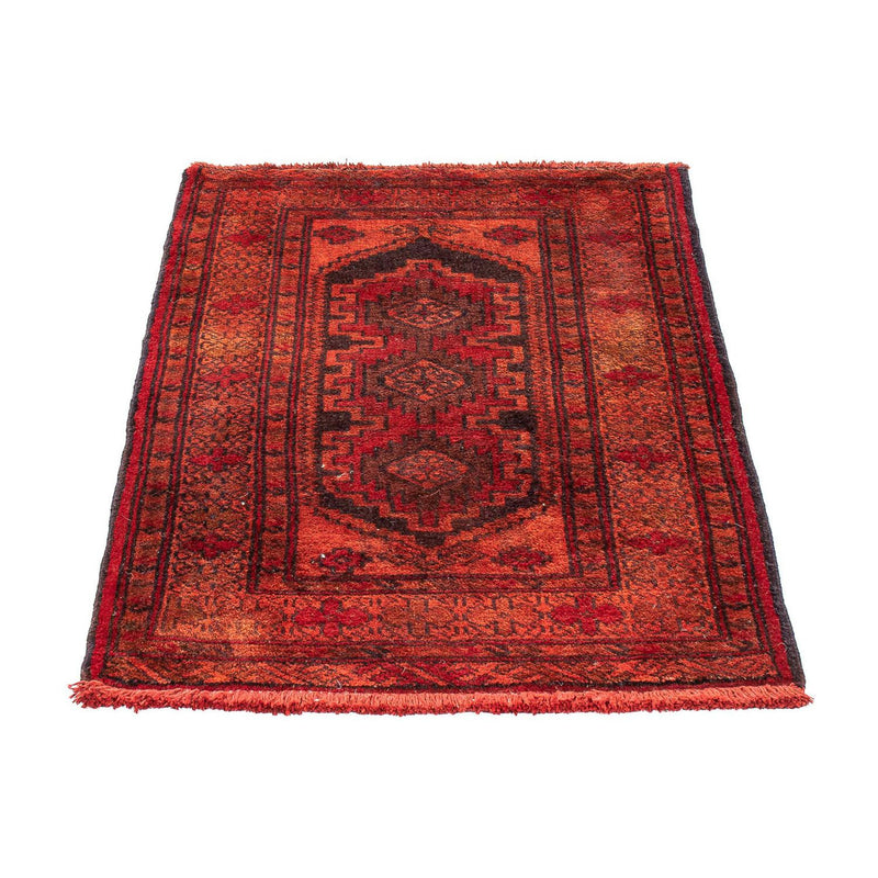 Perser Rug - Nomadic - 103 x 70 cm - dark red