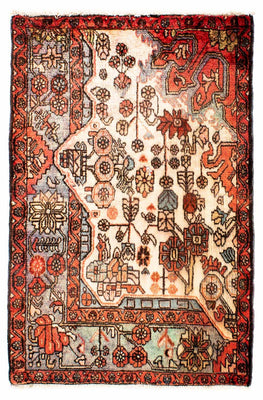 Perser Rug - Nomadic - 131 x 88 cm - beige