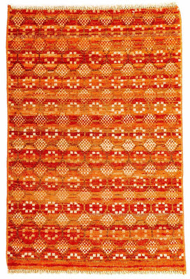 Designer Rug - 92 x 62 cm - orange