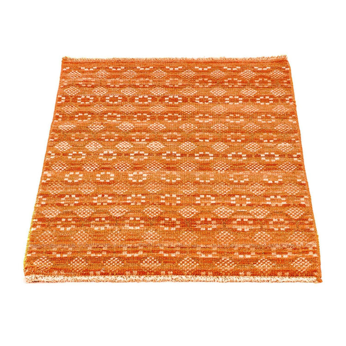 Designer Rug - 92 x 62 cm - orange
