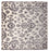 Viscose Rug square  - 70 x 70 cm - light grey