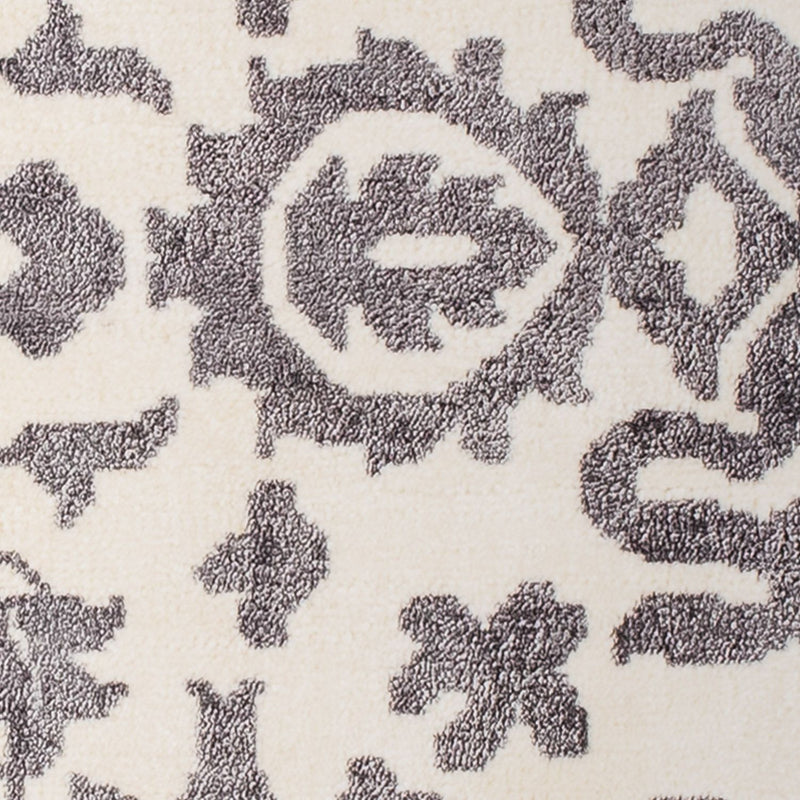 Viscose Rug square  - 70 x 70 cm - light grey