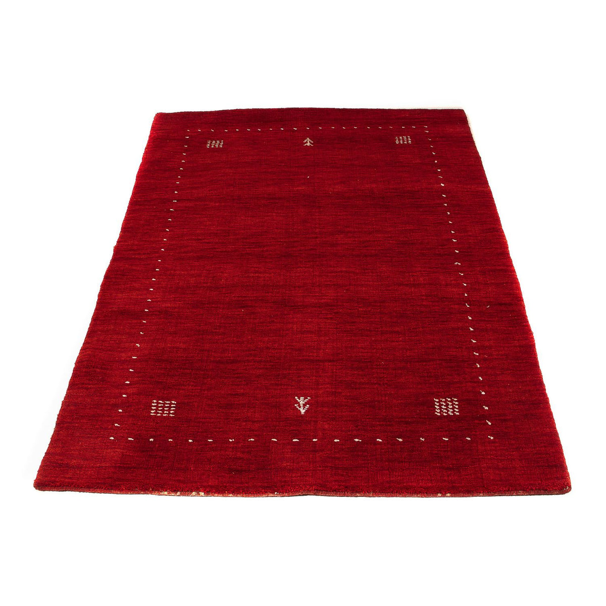 Gabbeh Rug - Loribaft Softy - 155 x 93 cm - multicolored
