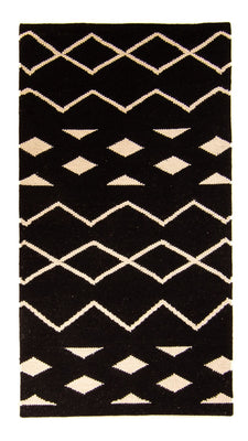 Kelim Rug - Trendy - 160 x 80 cm - dark blue