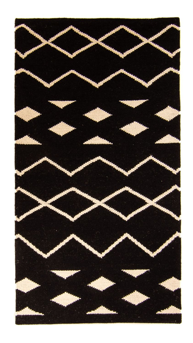 Kelim Rug - Trendy - 160 x 80 cm - dark blue