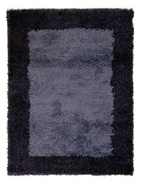 High-Pile Rug - 170 x 120 cm - dark blue