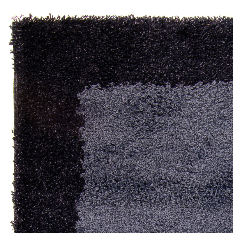 High-Pile Rug - 170 x 120 cm - dark blue