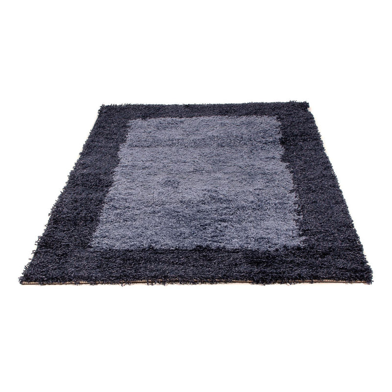 High-Pile Rug - 170 x 120 cm - dark blue