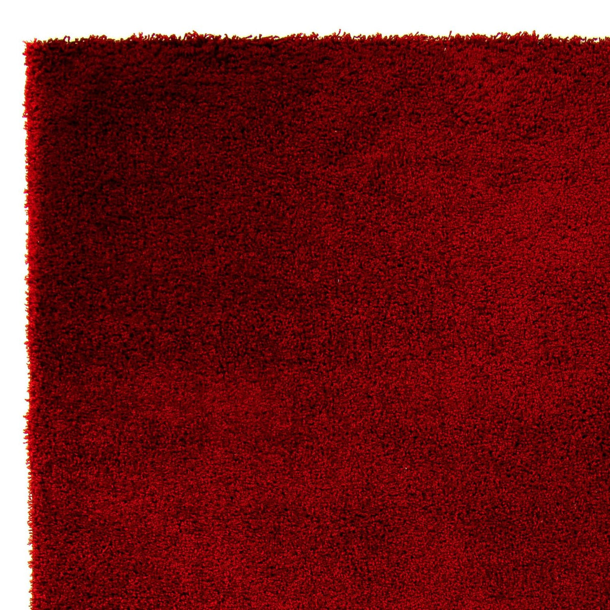 High-Pile Rug - 290 x 200 cm - dark red