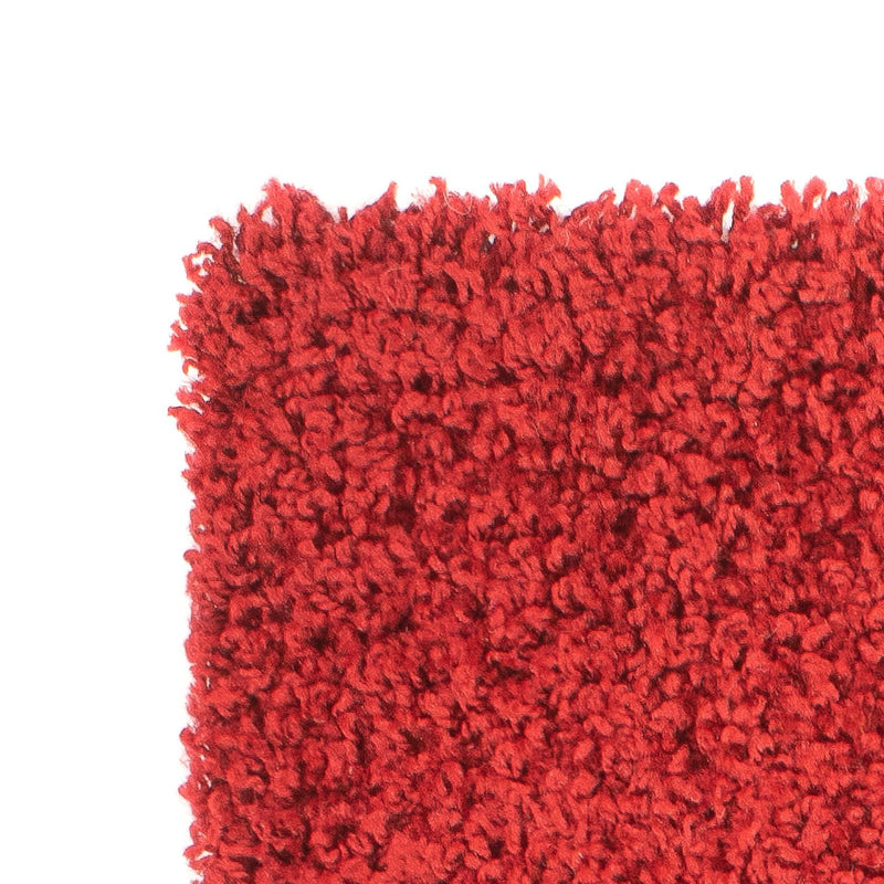 High-Pile Rug - 110 x 60 cm - red