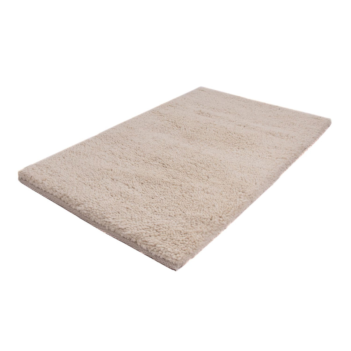 Berber Rug square  - 120 x 120 cm - beige
