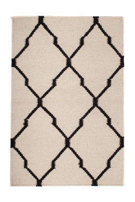 Kelim Rug - Trendy - 95 x 60 cm - beige