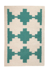 Kelim Rug - Trendy - 90 x 60 cm - beige