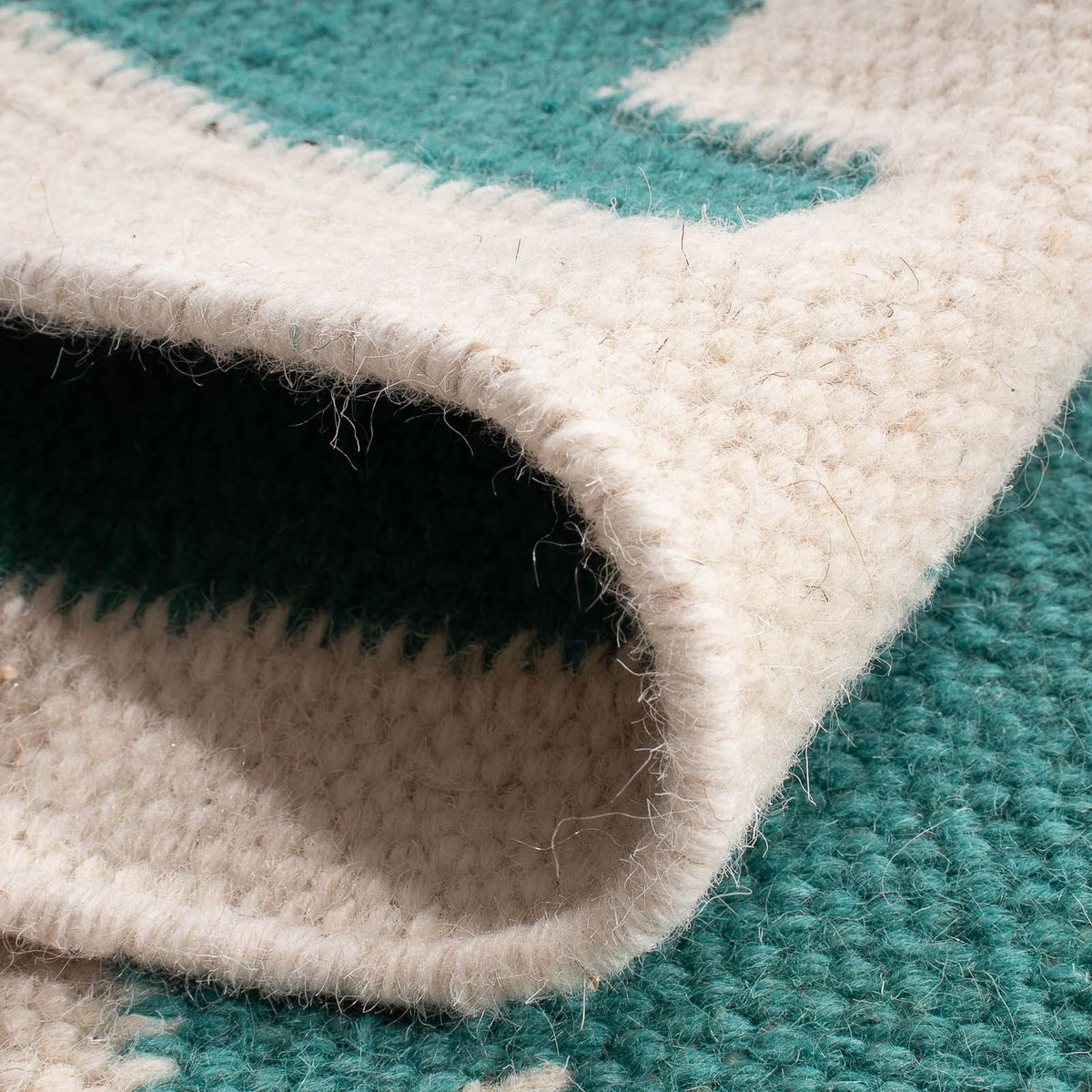 Kelim Rug - Trendy - 90 x 60 cm - beige