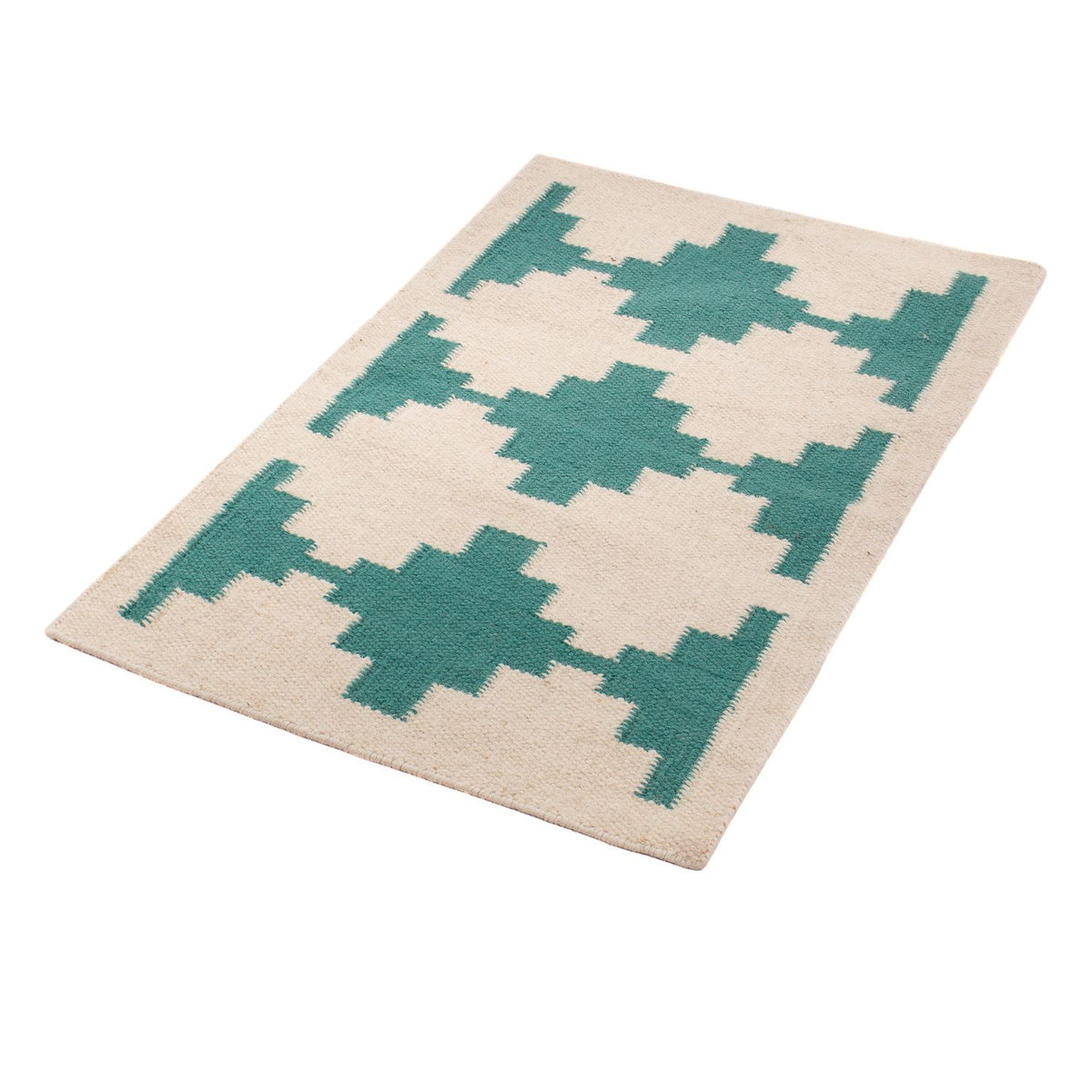 Kelim Rug - Trendy - 90 x 60 cm - beige