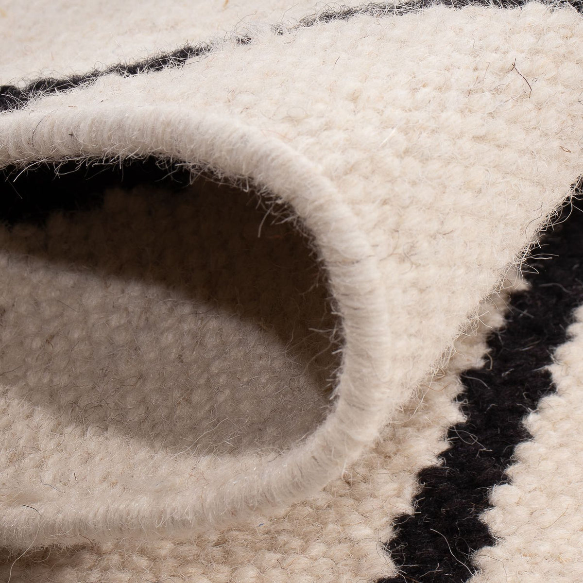 Kelim Rug - Trendy - 93 x 61 cm - beige