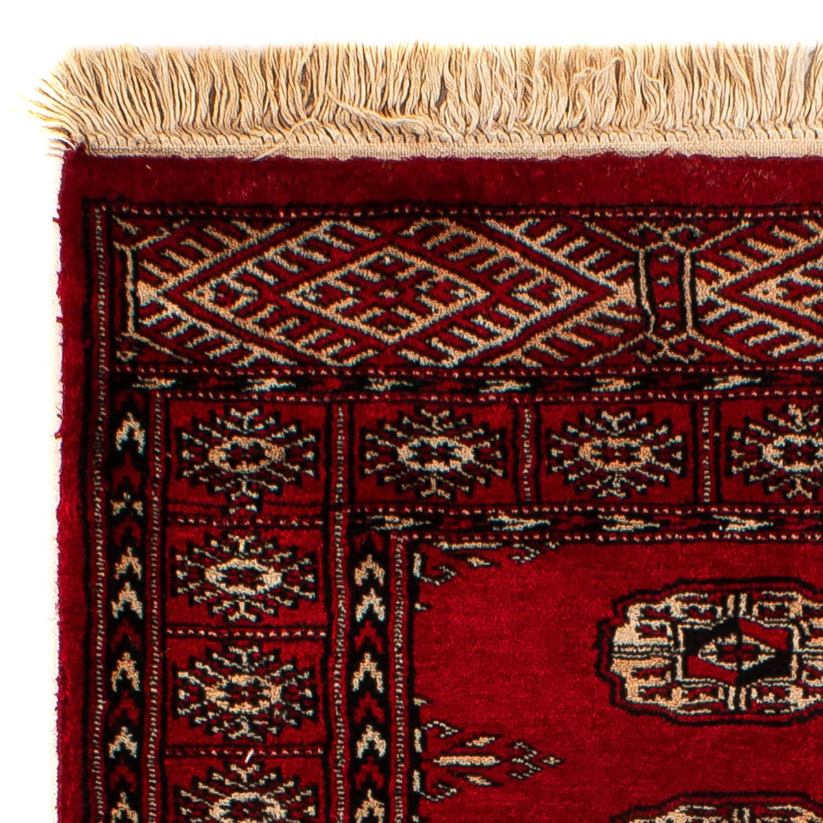 Pakistani Rug - 115 x 78 cm - dark red