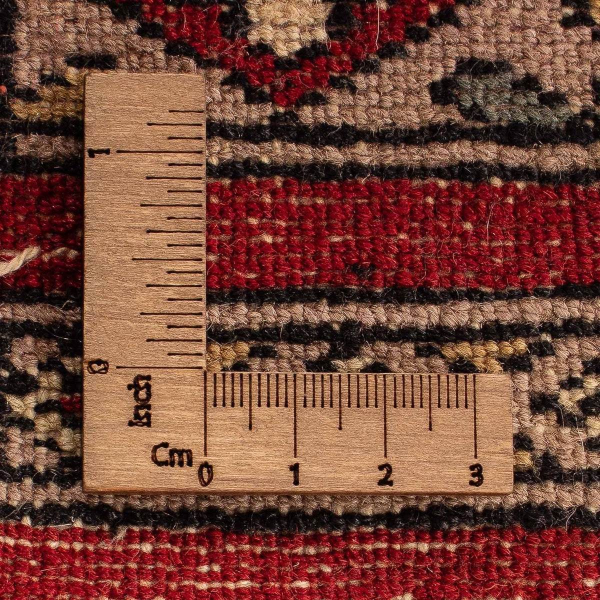 Runner Pakistani Rug - 192 x 64 cm - dark red