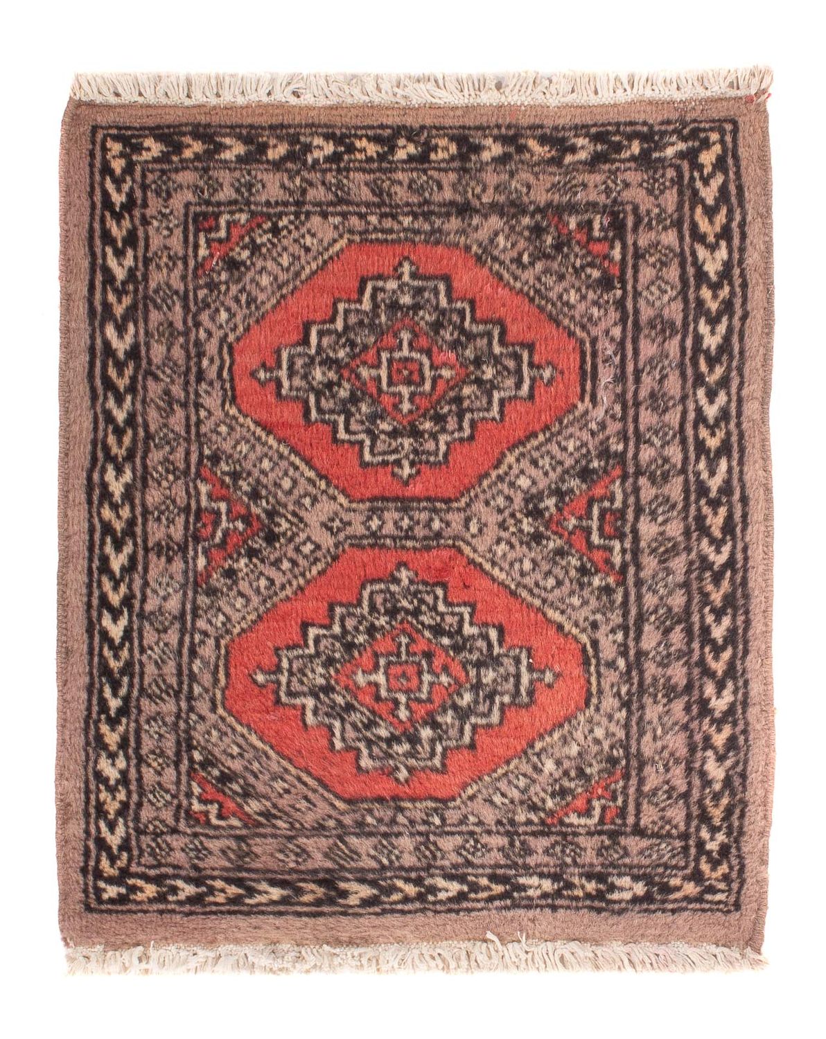 Pakistani Rug - 57 x 47 cm - light brown
