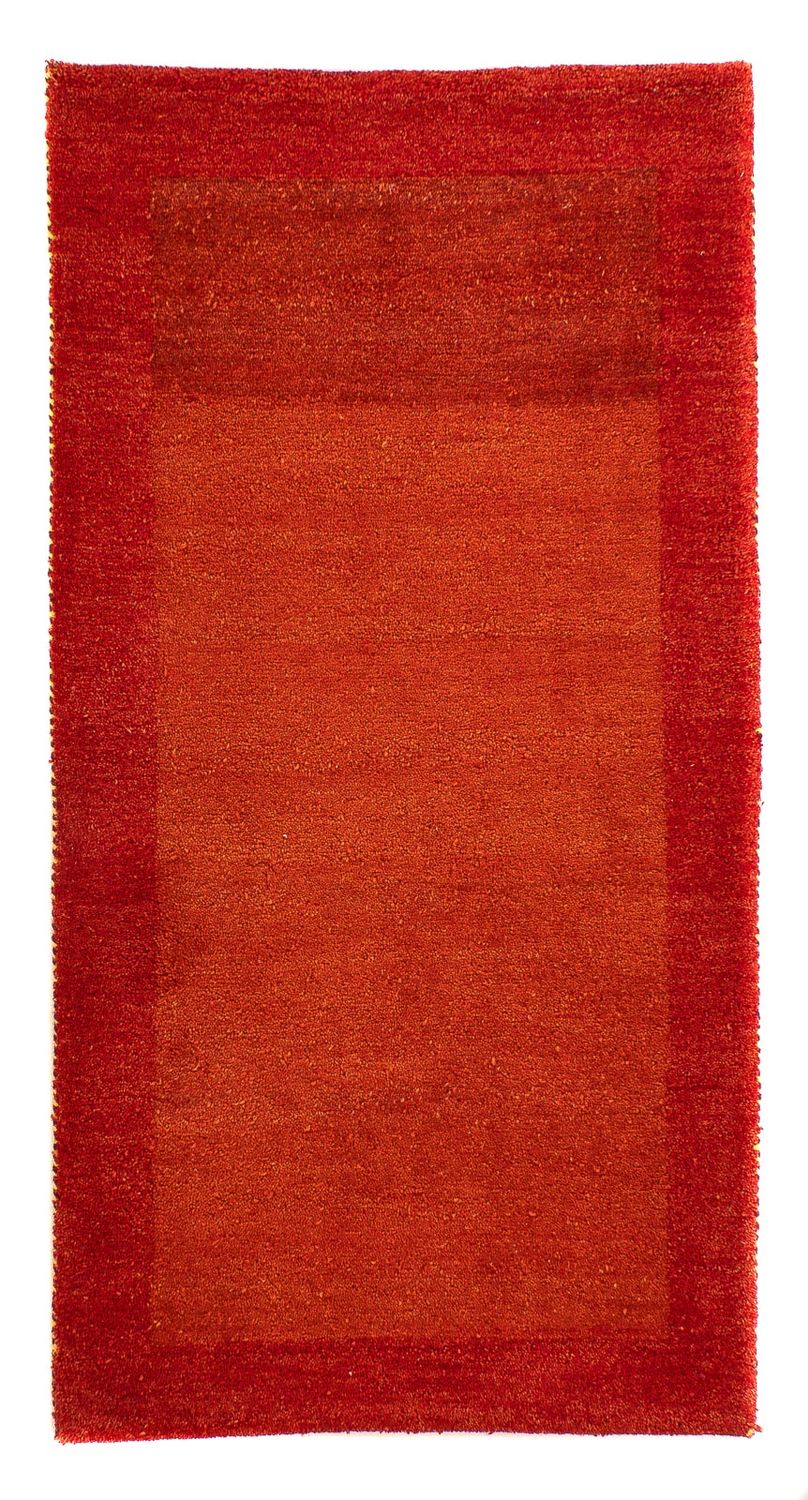 Gabbeh Rug - Indus - 142 x 74 cm - dark red