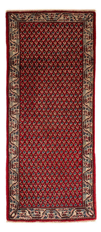 Runner Perser Rug - Mir - 203 x 77 cm - dark red