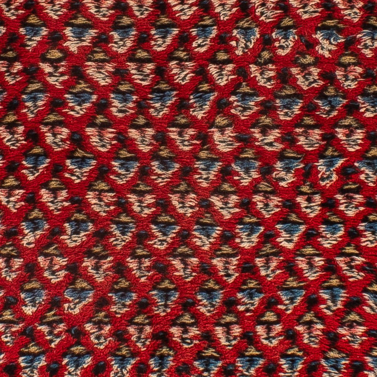 Runner Perser Rug - Mir - 203 x 77 cm - dark red