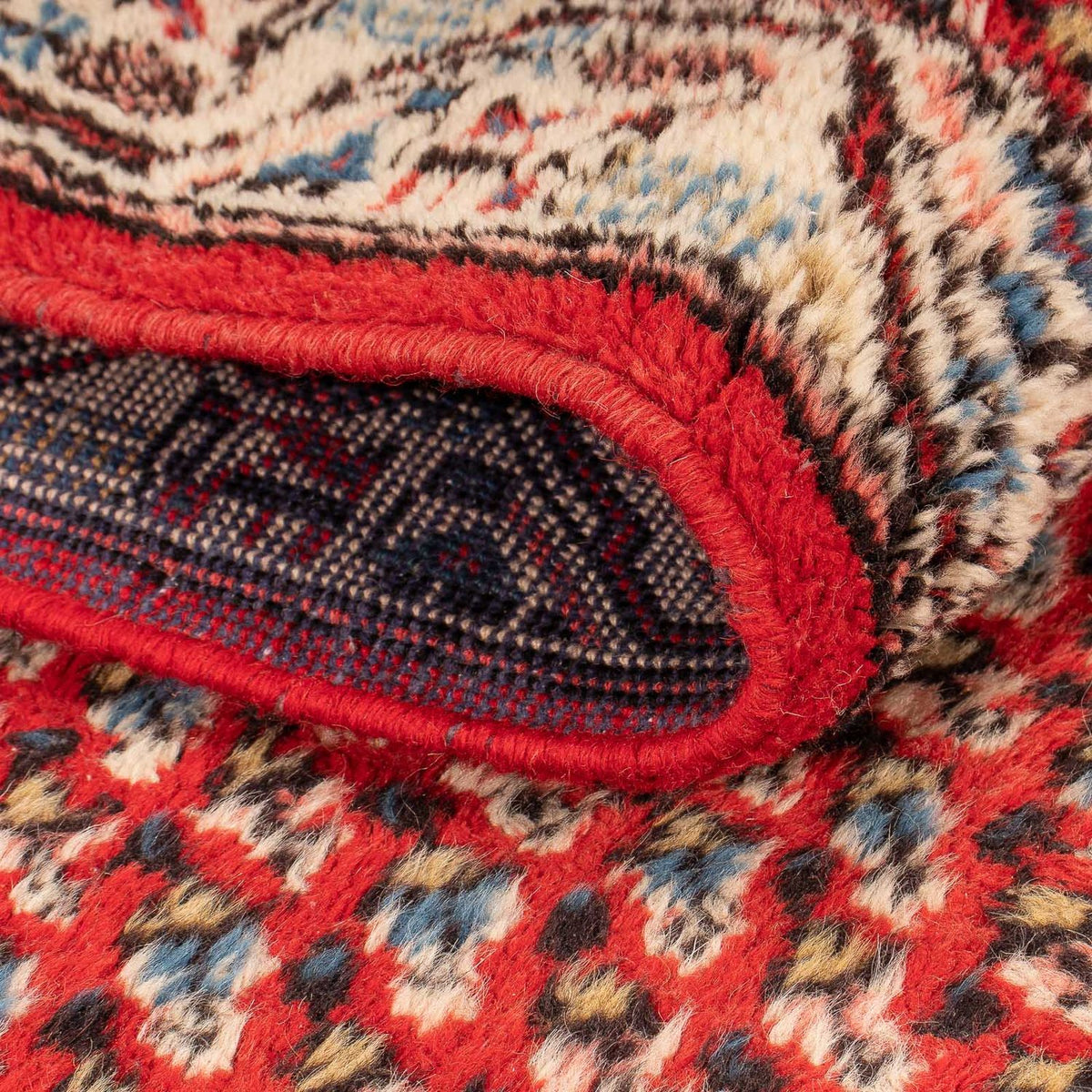 Runner Perser Rug - Mir - 203 x 77 cm - dark red