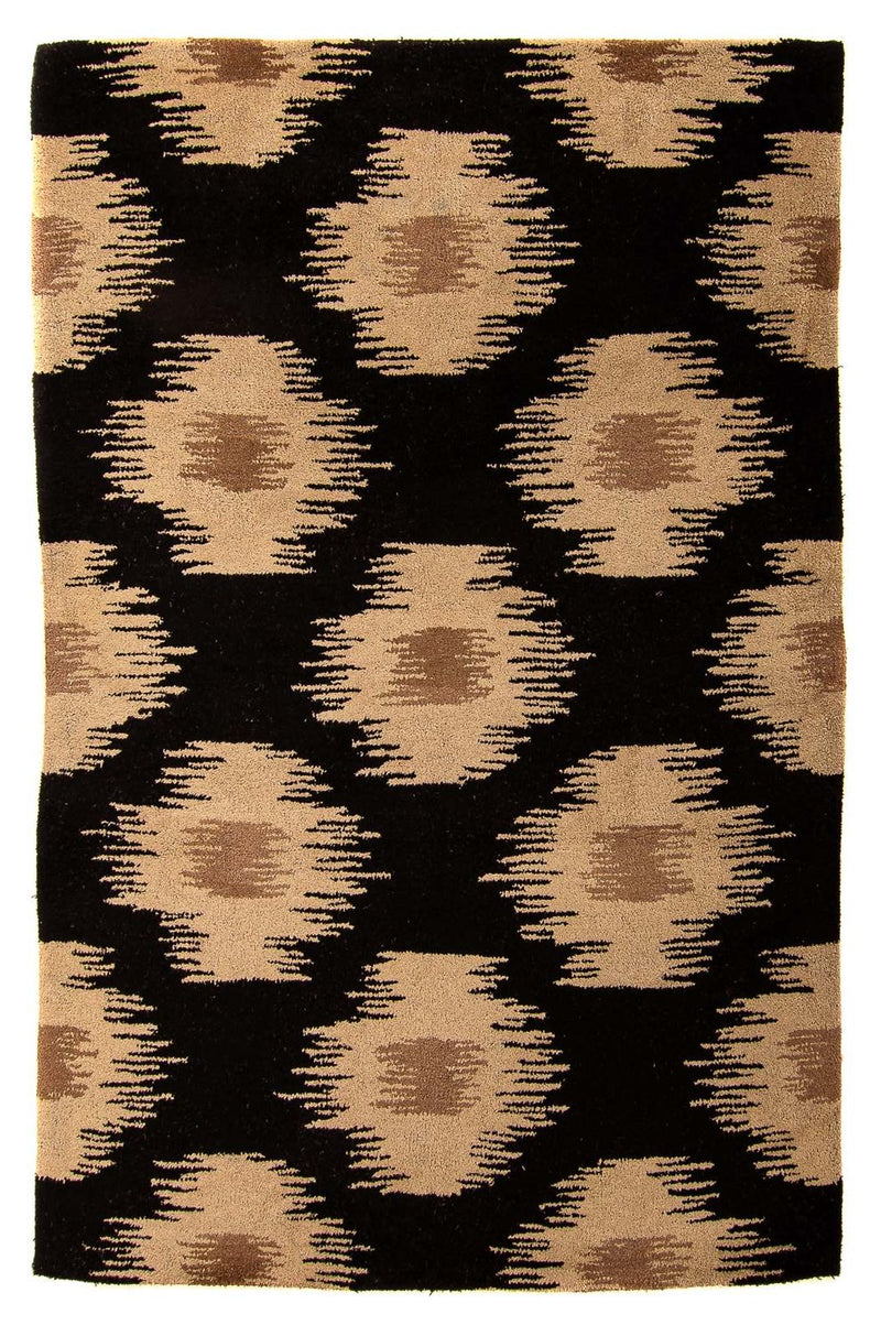 Wool Rug - 235 x 150 cm - dark blue