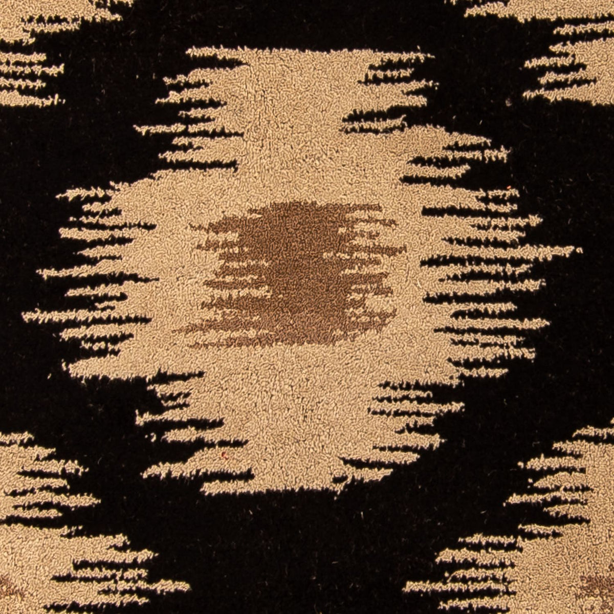 Wool Rug - 235 x 150 cm - dark blue
