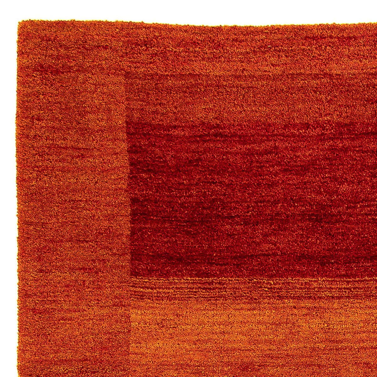 Wool Rug - 231 x 165 cm - rust