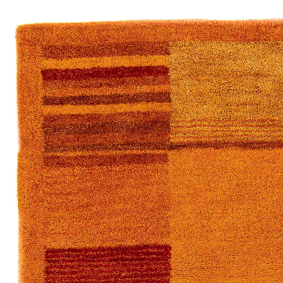 Wool Rug - 200 x 140 cm - rust