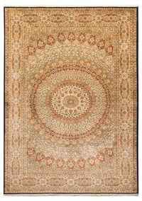 Silk Rug - Kashmir Silk - 287 x 197 cm - multicolored