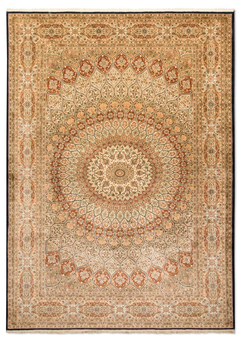 Silk Rug - Kashmir Silk - 287 x 197 cm - multicolored