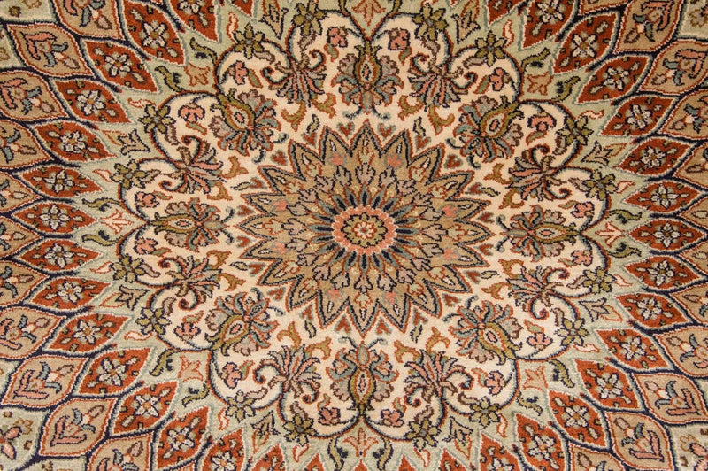 Silk Rug - Kashmir Silk - 287 x 197 cm - multicolored