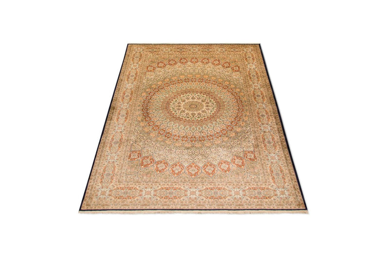 Silk Rug - Kashmir Silk - 287 x 197 cm - multicolored