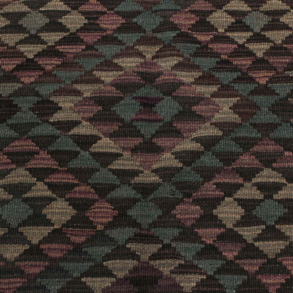 Kelim Rug - Splash - 201 x 163 cm - multicolored