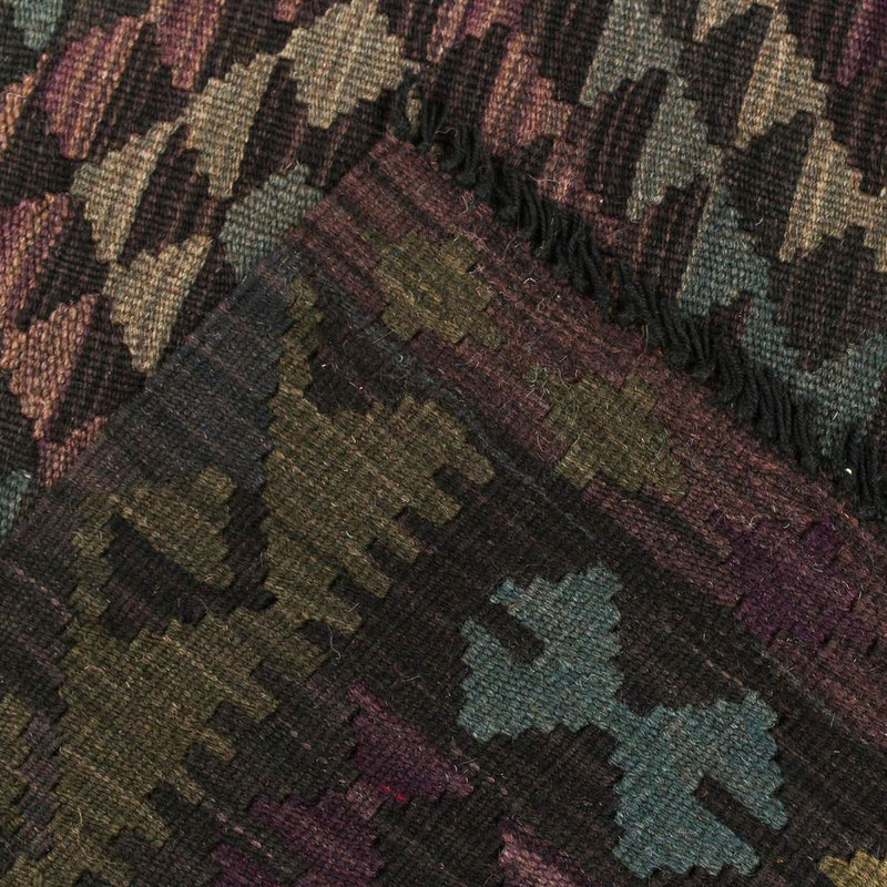 Kelim Rug - Splash - 201 x 163 cm - multicolored