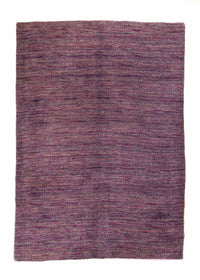 Wool Rug - 202 x 143 cm - purple