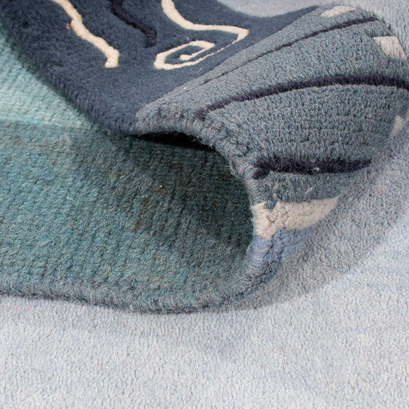 Nepal Rug - 240 x 170 cm - light blue