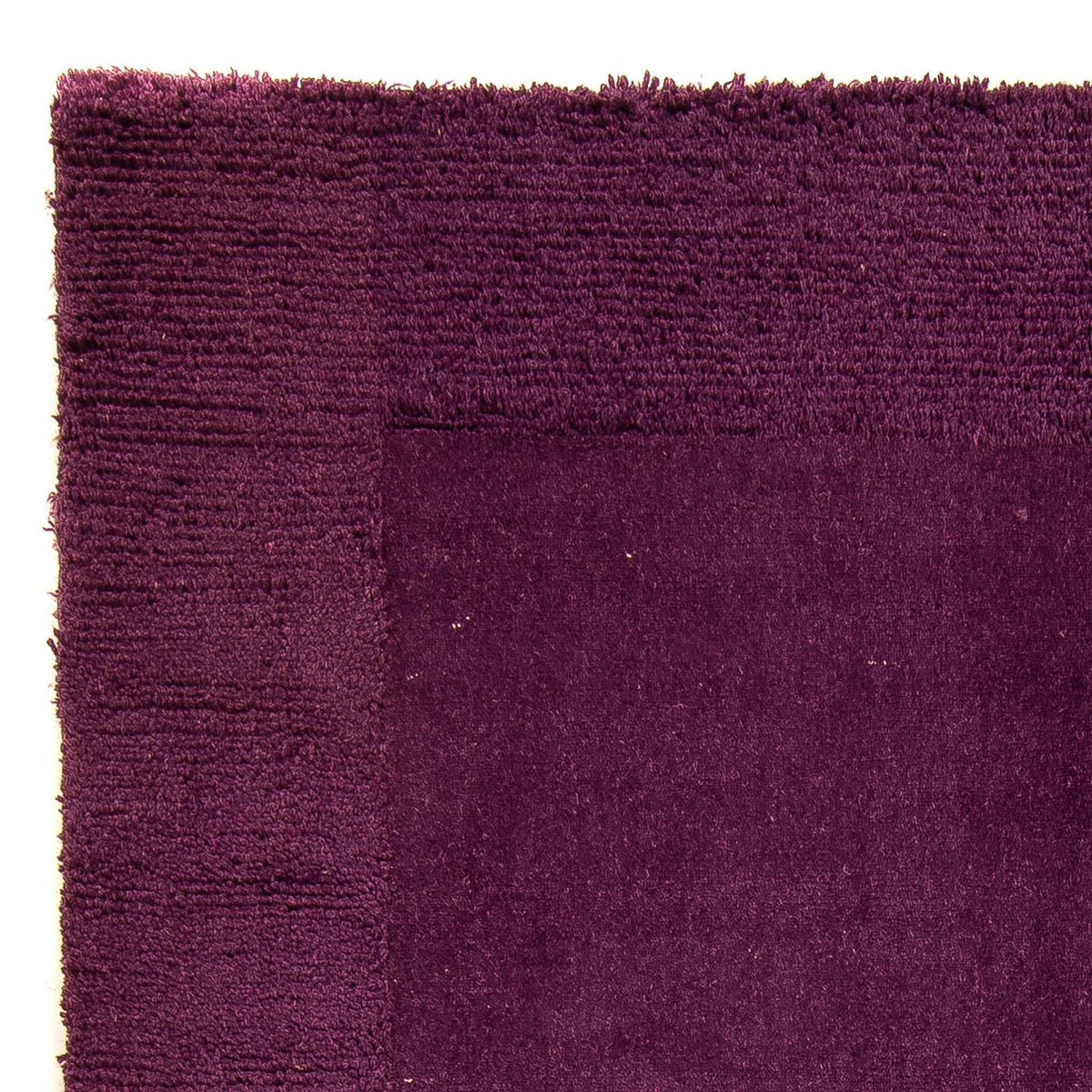 Wool Rug - 227 x 155 cm - purple