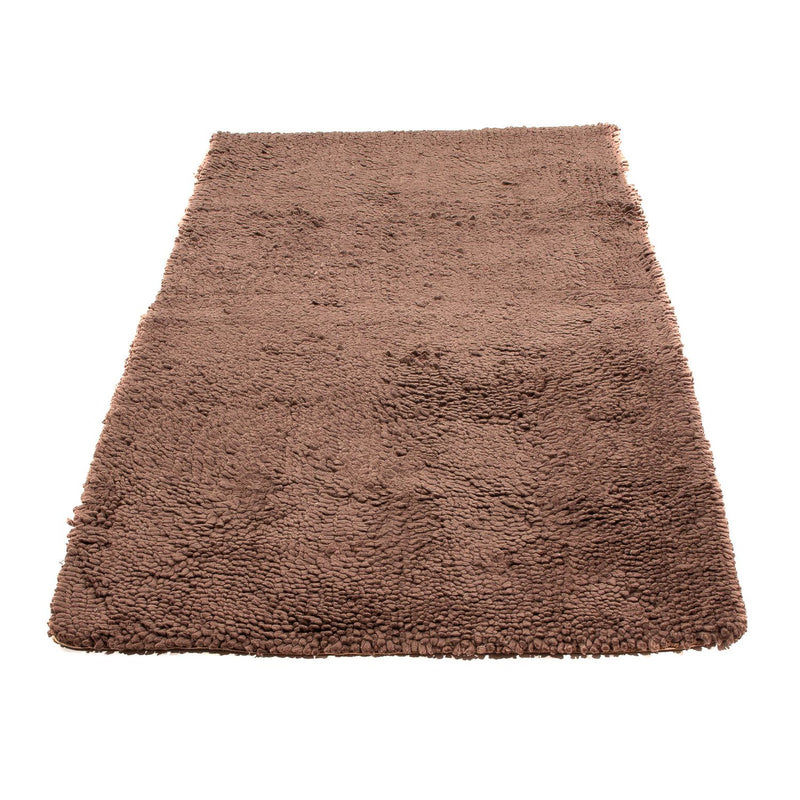 Runner High-Pile Rug - 231 x 116 cm - brown