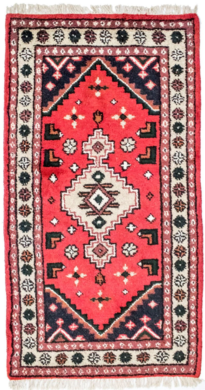 Oriental Rug - 160 x 90 cm - red