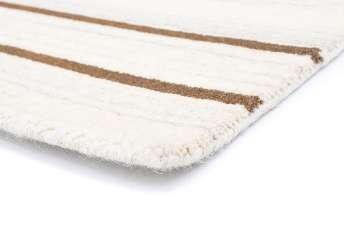 Wool Rug - 178 x 121 cm - beige