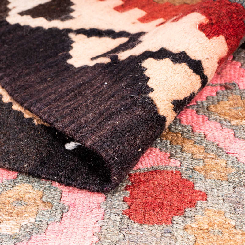 Runner Kelim Rug - Old - 360 x 145 cm - multicolored