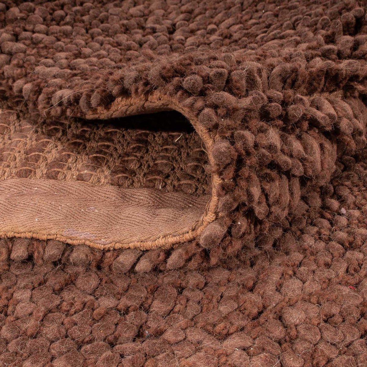 High-Pile Rug - 230 x 150 cm - brown