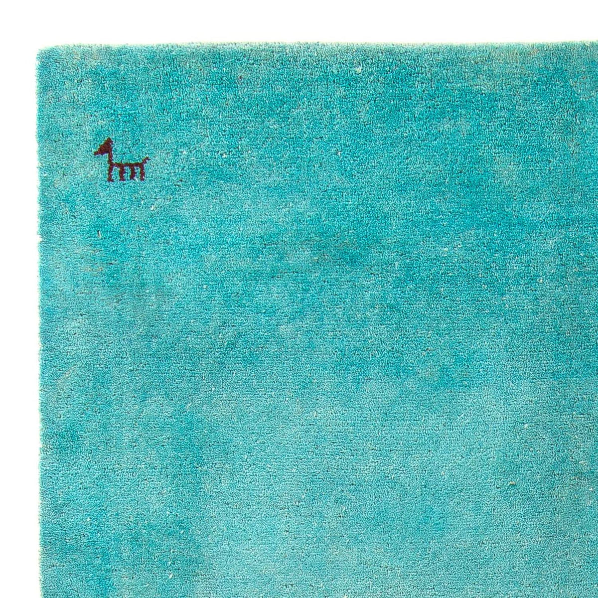 Gabbeh Rug - Indus - 237 x 165 cm - light blue