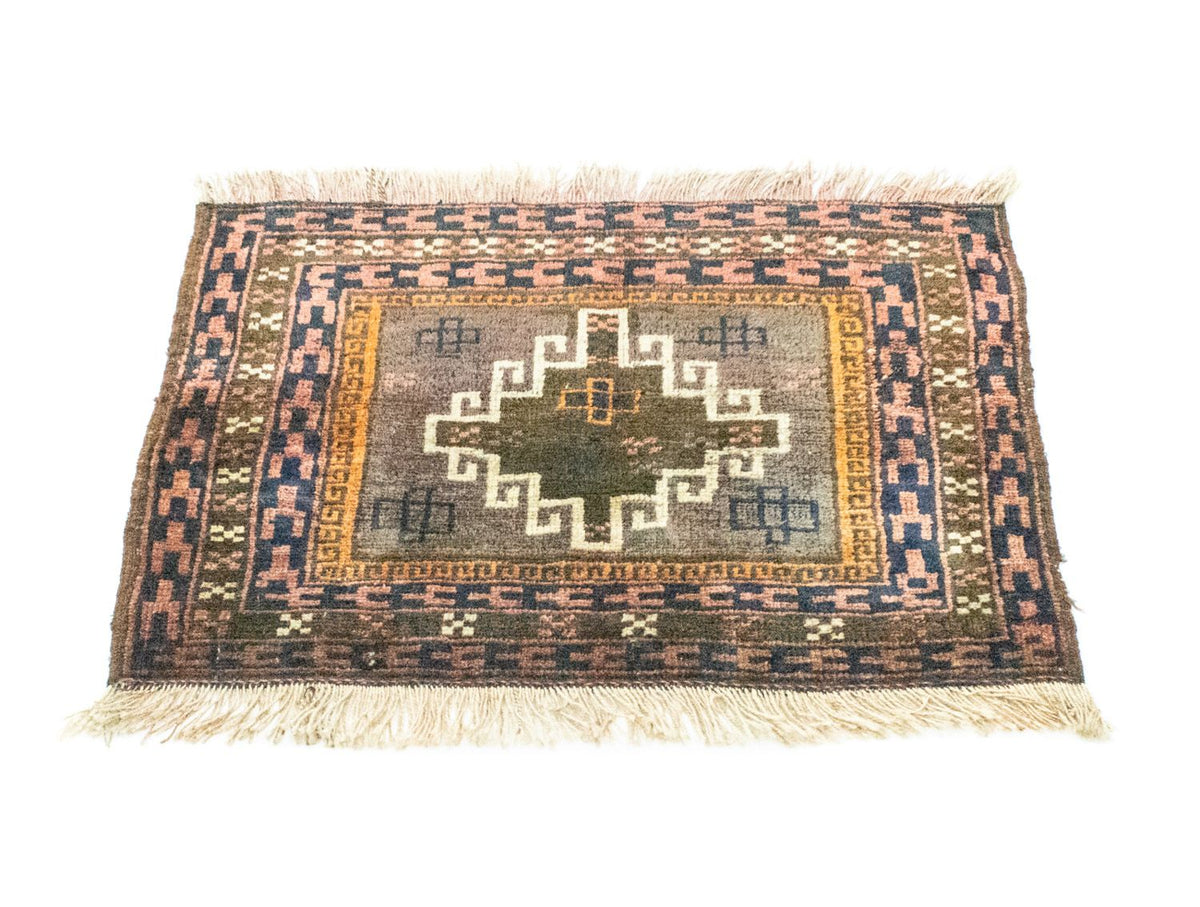 Afghan Rug - 64 x 47 cm - multicolored