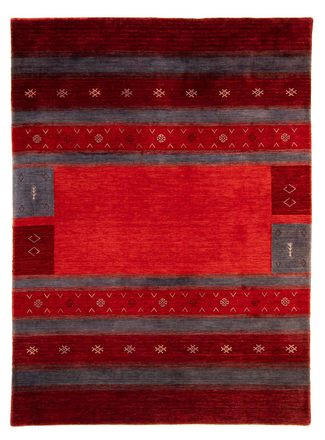 Gabbeh Rug - Loribaft Softy - 240 x 170 cm - multicolored